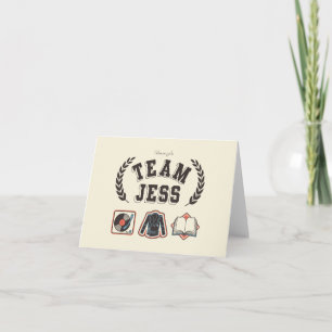 Cartão De Notas Equipe Jess Gilmore Girls Design