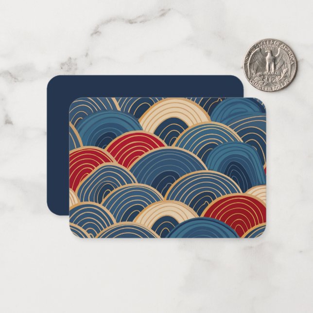 Cartão De Notas Escala de Dragões (Frente/Verso In Situ)