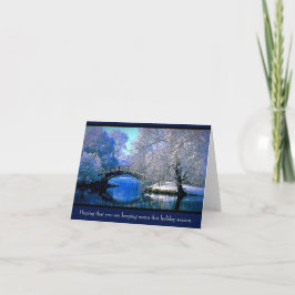 Cartão De Notas Esperando que esteja aquecendo...