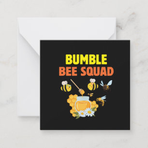 Cartão De Notas Esquadrão 2 da Beekeeper Art Bumble