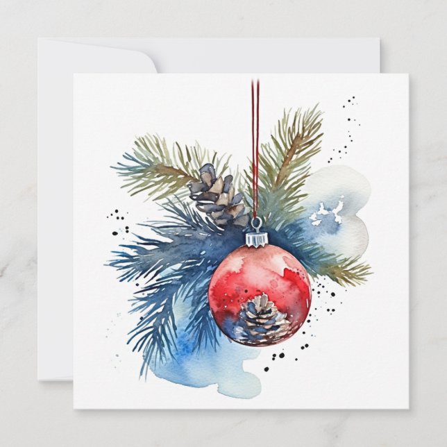 Cartão De Notas "Estação da Esperança: Bênçãos de Natal" (Frente)