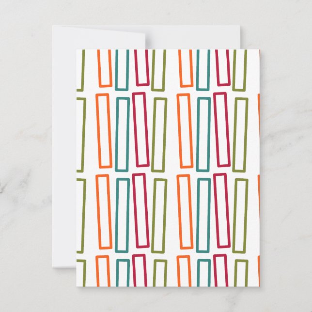 Cartão De Notas estante (Frente)