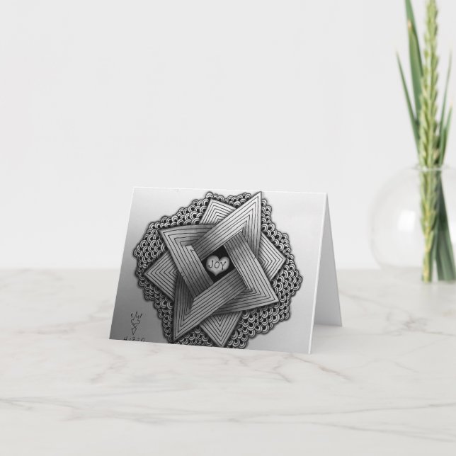 Cartão De Notas Estúdio 40: Alegria (Frente)