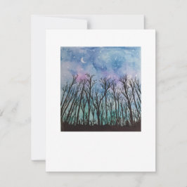 Cartão De Notas Evening Twilight