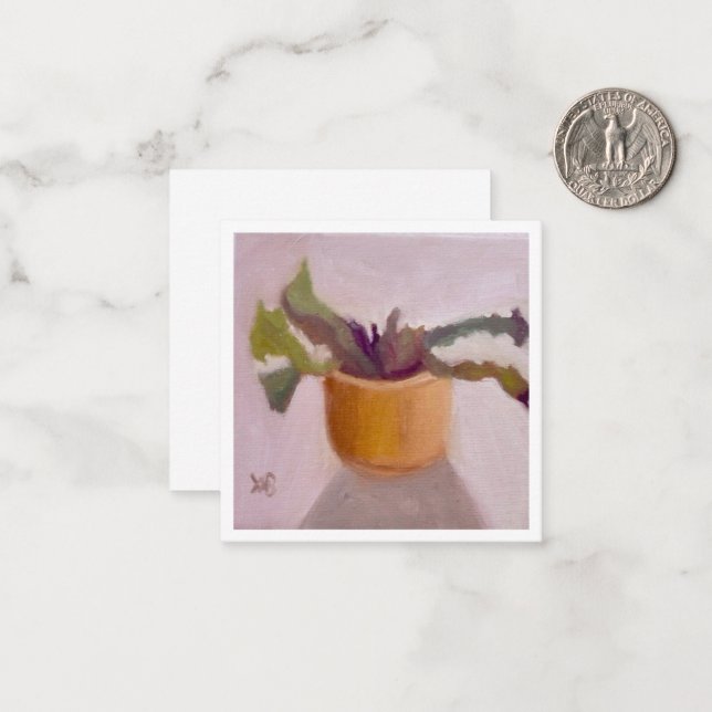 Cartão De Notas Fábrica de Cactus (Frente/Verso In Situ)