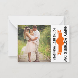 CARTÃO DE NOTAS FELIZ DIA DAS MÃES