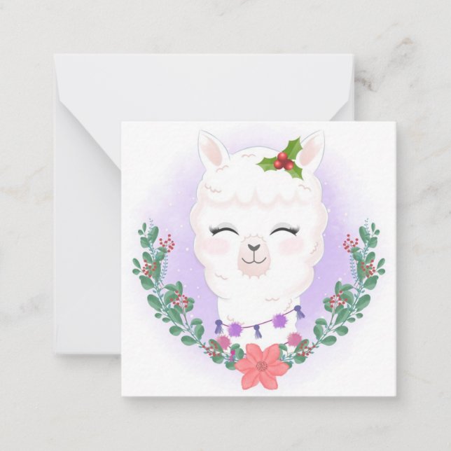 Cartão De Notas Feliz Natal (Frente)