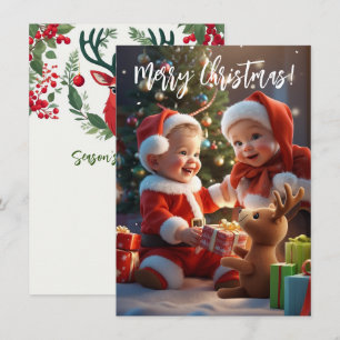 Cartão De Notas Feliz Natal