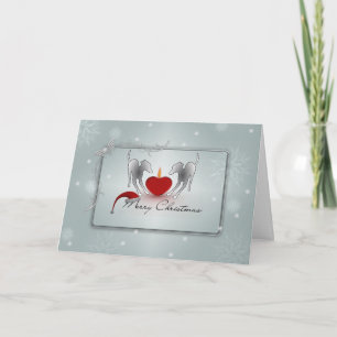 Cartão De Notas Feliz Natal de Greyhound Italiano