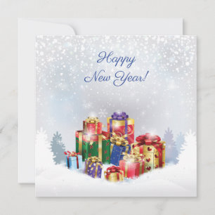 Cartão De Notas Feliz Natal e Feliz ano novo! XMAS 20XX