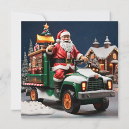 Cartão De Notas Feliz Papai noel de Natal