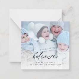 Cartão De Notas Feriado Feliz de Natal com o Nome do Script de Acr