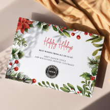 Feriados de Natal para Empresas de Logotipo Person