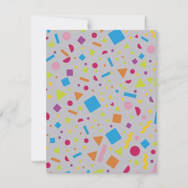 Cartão De Notas Figura Geométrica Criação 2 (Frente)