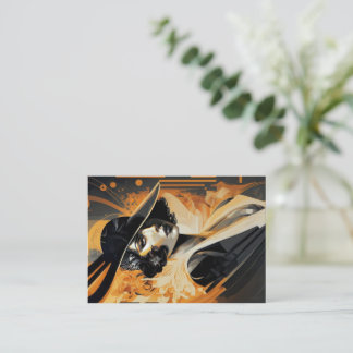 Cartão De Notas Flapper, art deco, vol 3 - Play card