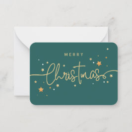 Cartão De Notas Flat Note Card