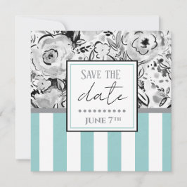 Cartão De Notas Flat Note Card - Save the Date