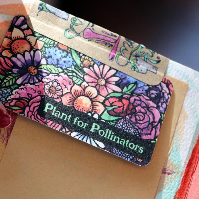 Cartão De Notas Flor de Primavera do Buquê (Criador carregado)