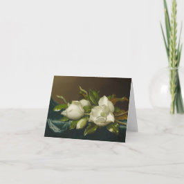 Cartão De Notas Flor Magnolia