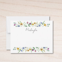 Flor Selvagem Personalizada