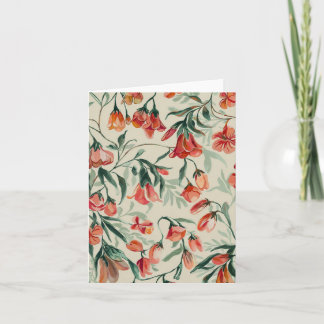 Cartão De Notas Flores 1