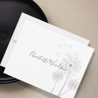 Flores Dandelion Que Sopram No Nome Do Script Wind