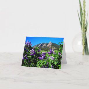 Cartão De Notas Flores de Primavera
