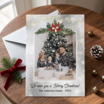Foto de Natal da Família Elegante