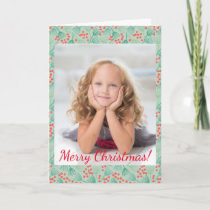 Cartão De Notas Foto do Agulha Evergreen Pine da Árvore de Natal