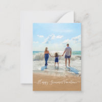 Foto e Texto Personalizados - Felizes Férias de Ve