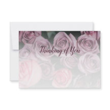 Foto personalizada de rosas - Pensando em você -