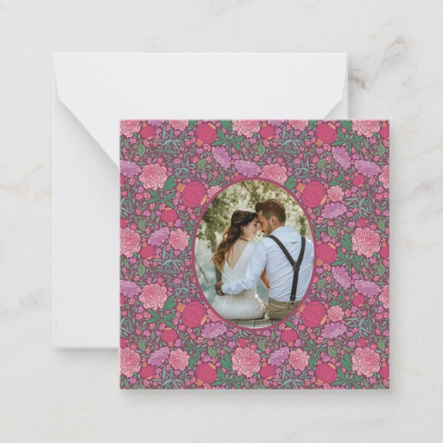 Cartão De Notas Fotos de Lanternas Japonesas do Dia das Mães do Ja (Frente)