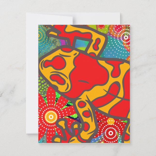 Cartão De Notas Frogger (Frente)