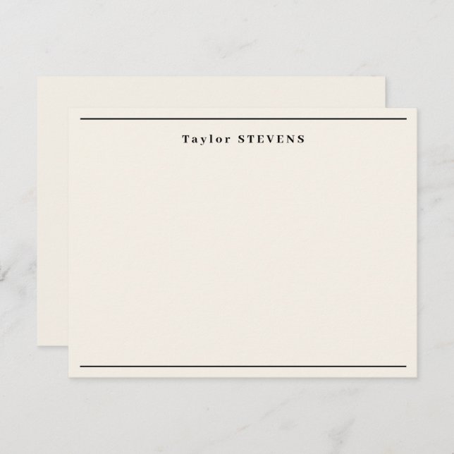 Cartão De Notas Fronteira do Marfim rico (Frente/Verso)