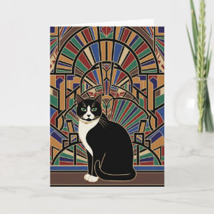 Cartão De Notas Gato Mágico