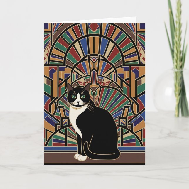 Cartão De Notas Gato Mágico (Frente)
