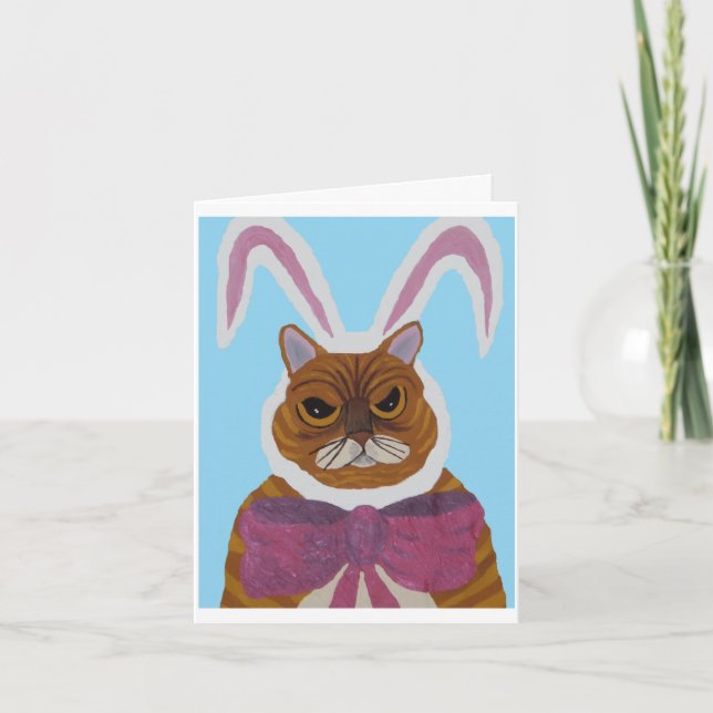 Cartão De Notas Gato Maluco (Frente)