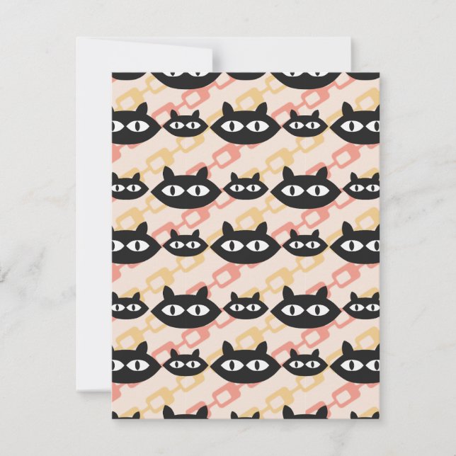Cartão De Notas Gatos MCM (Frente)
