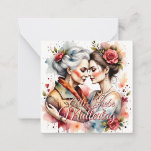 Cartão De Notas Geborgenheit & Liebe - Zum Muttertag alles Liebe!