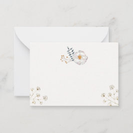 Cartão De Notas Georgina Mini Notecard