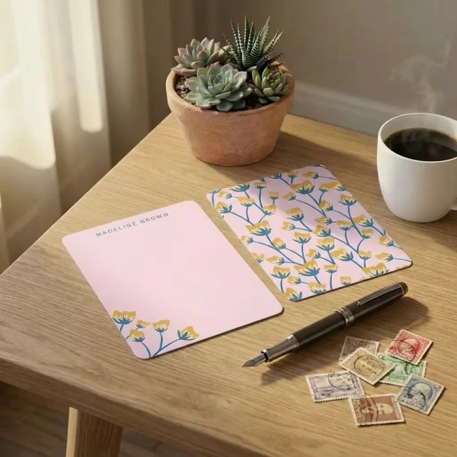 Cartão De Notas Golden Meadow (Criador carregado)