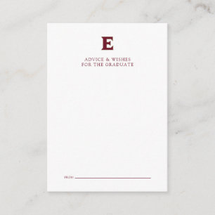 Cartão De Notas Graduação na Universidade Elon