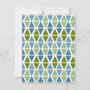 Cartão De Notas Grama e Céu