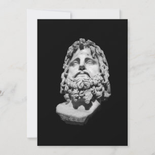Cartão De Notas Greco Roman Bust