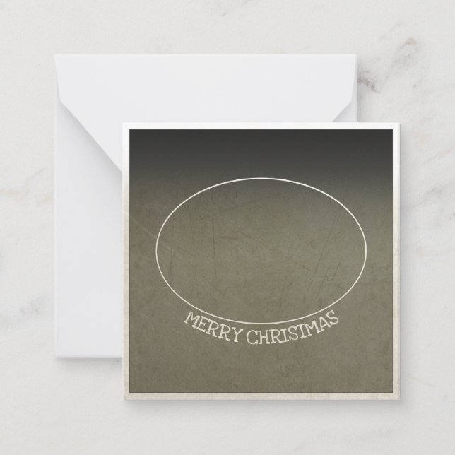 Cartão De Notas Grim Christmas - Skeleton Papais noeis 65609 (Frente)