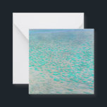 Cartão De Notas Gustav Klimt - Attersee<br><div class="desc">Attersee - Gustav Klimt, Oil on Canvas, 1910</div>