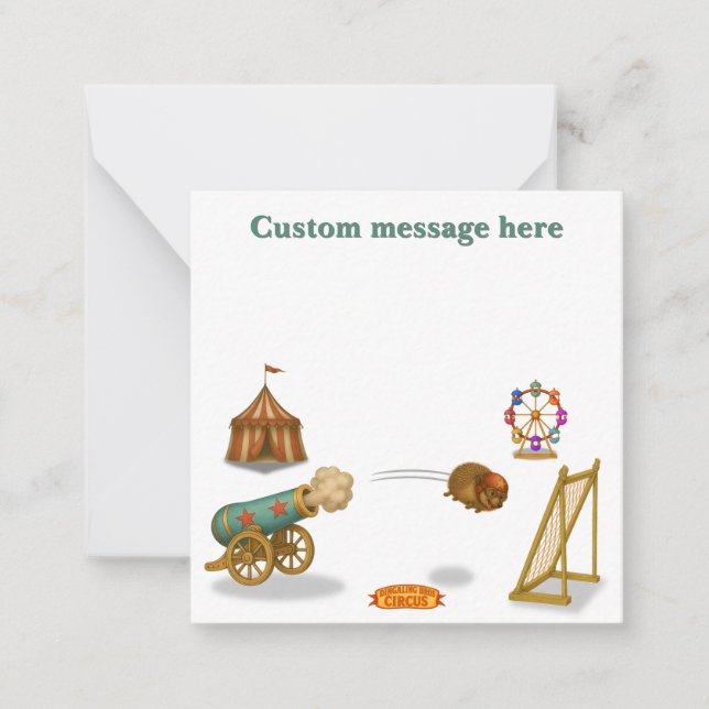 Cartão De Notas Hannibal the Cannonball (Frente)