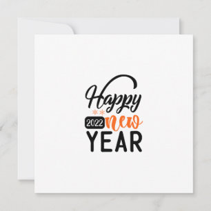 Cartão De Notas Happy New Year 2022