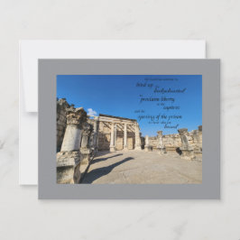 Cartão De Notas Heal the Brokenhearted Card