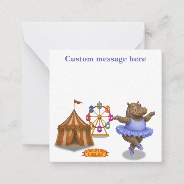 Cartão De Notas Helene circus performer (Frente)